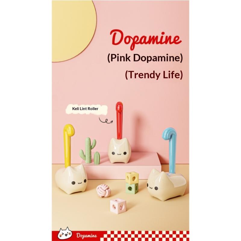 New Tearable Roll Paper Sticky Roller Dust Wiper Pet Hair Clothes Carpet Tousle Remover Portable Replaceable Cleaning Brush Tool