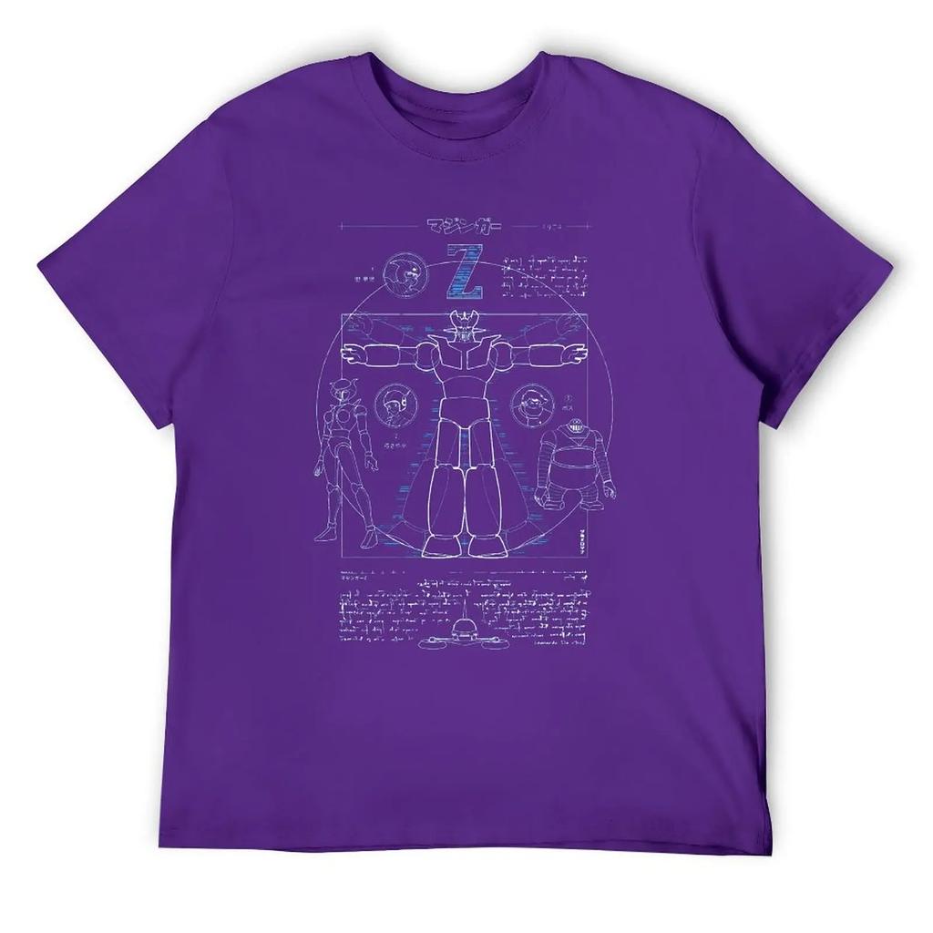 241 Mazinger Z Blueprint For Sale Tees Cute T-shirt Crewneck Campaign  Funny Novelty Travel USA Size