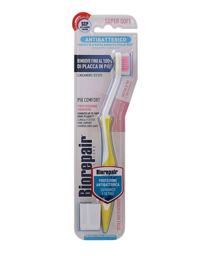 

Зубна щітка для захисту ясен Очистка Жовта Ultrasoft BioRepair