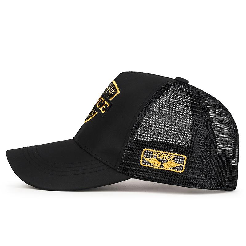 High-top Hats for Men and Women, Summer Sun Protection Baseball Caps, Thin Breathable Letter Sun Hats
