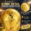 World Cup Trophy Replica 37cm Gold Resin Statue Desktop Decor