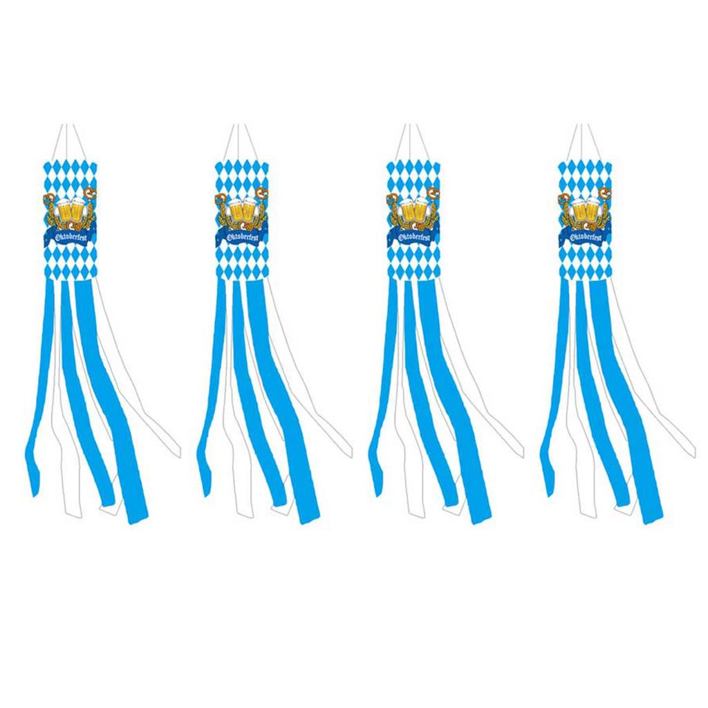 Backyard Bavarian Flag Decoration For Shop Garden Hanging