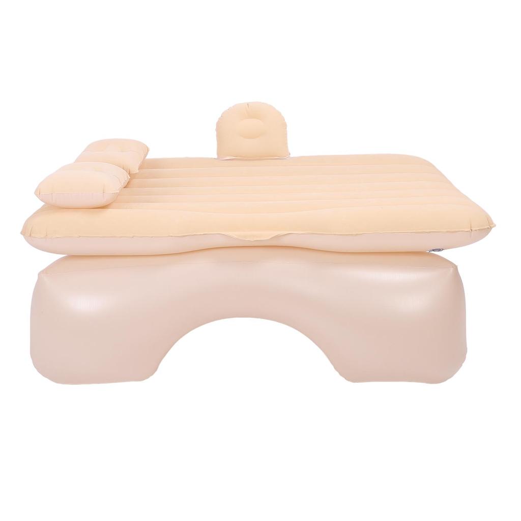 Aufblasbare Auto-Luftmatratze mit 2 Kissen Erhöhter Komfort Stabile Unterstützung Tragbarer Auto-Rücksitz