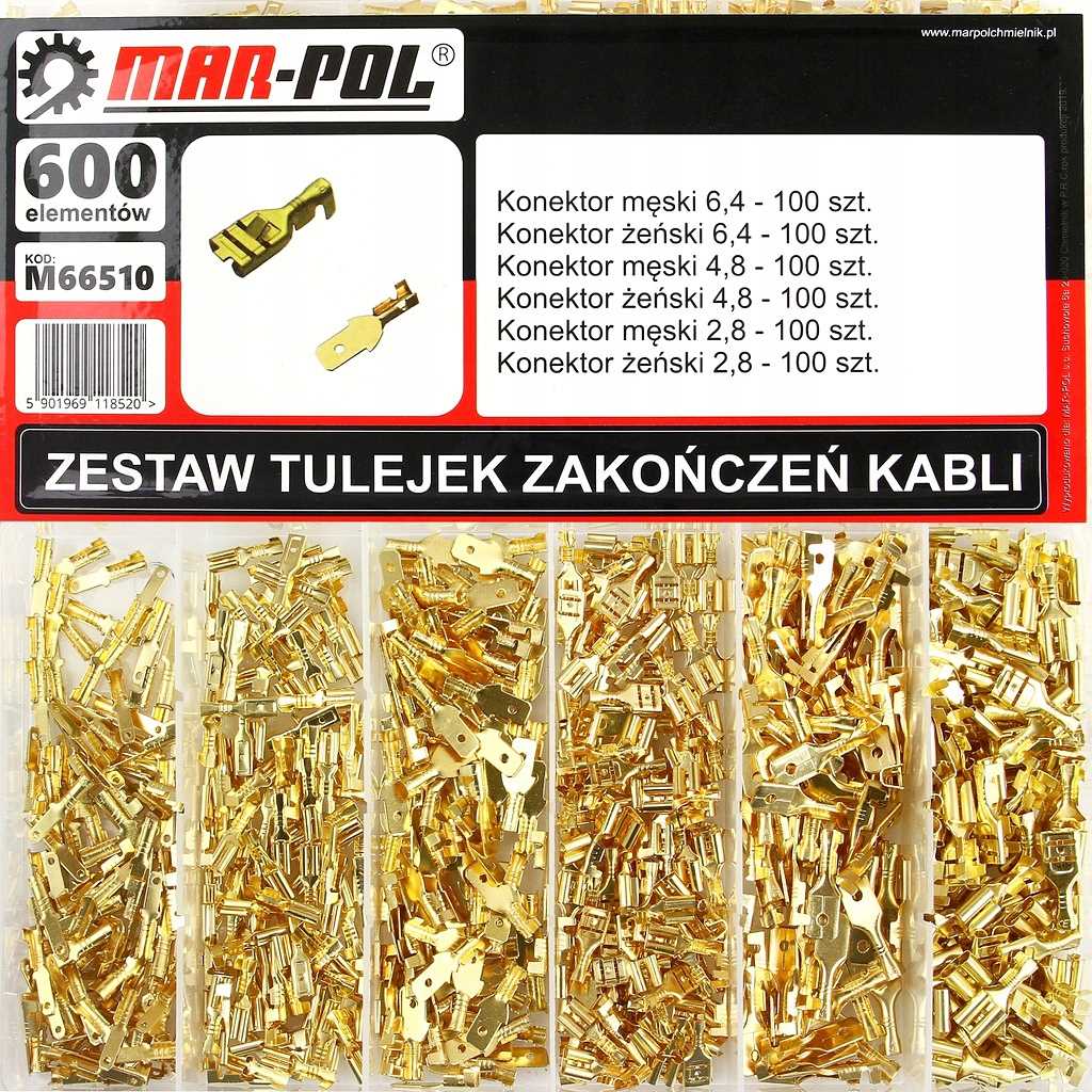 Set Of Connectors With Eyelets 450Sz M66512