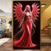 Geheimnisvoller Roter Flügel Engel 5D DIY Diamantmalerei Neu 2026 Voller Runder Diamantmosaik DIY Kunst Heimdekoration Geschenk