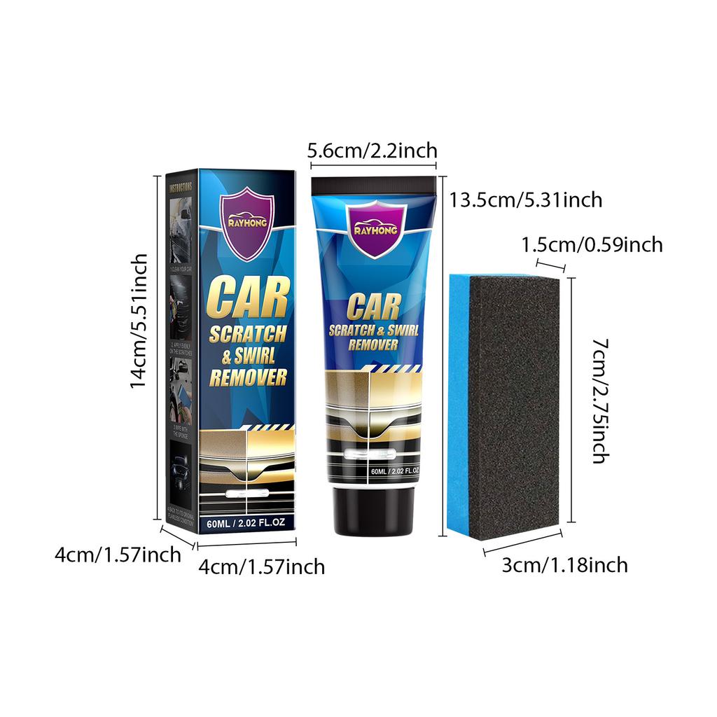 Car Scratch Repair Kit for Repairing Paint Scratches Polishing To Remove Scratches Body Polishing and Anti-scratch Waxing