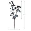 Fake Blueberry Berries Faux Bouquets Foam High Quality Material