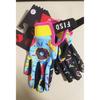 FISD kids  7 color Super Donut Wheel Glitz Riding dirt bike long finger touch screen gloves