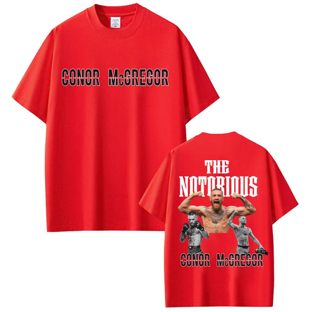 Conor Mcgregor The Notorious Graphics Tshirts Unisex Women Fashion Violence Aesthetics T Shirt Casual Cotton Short Sleeve T Shirts