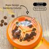 Cartoon Dog Puzzle Feeder Press Rotating Dog Food Dispenser Colorful Plastic Automatic Feeder Pet Intelligence Exercise