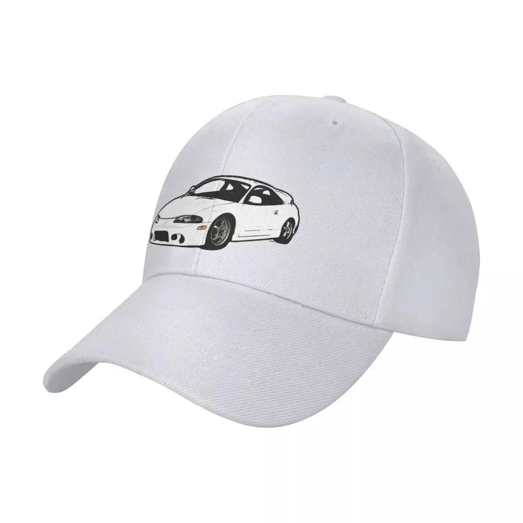 White 90s ME Sport Car Baseball Cap Fashionable Hard Hat Brand Man Cap Golf Caps For Men Women's