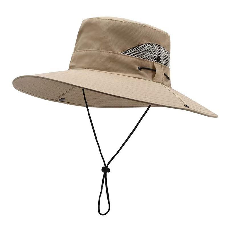 Summer Outdoor Sun Protection Hat For Women Men Hiking Fishing Sunscreen Cap Large Brim Breathable Quick Drying Fisherman Hat