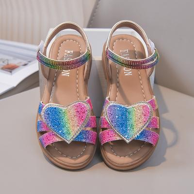Anti-slip Cute Shoes - Soft Sole One-piece Slip-on Sandals for Girls