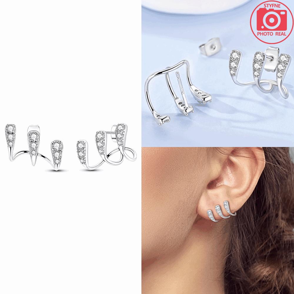 Butterfly Tassel Earrings Women Cherry Blossom Earrings 925 Silver Earrings Valentine s Women Gift Accessory