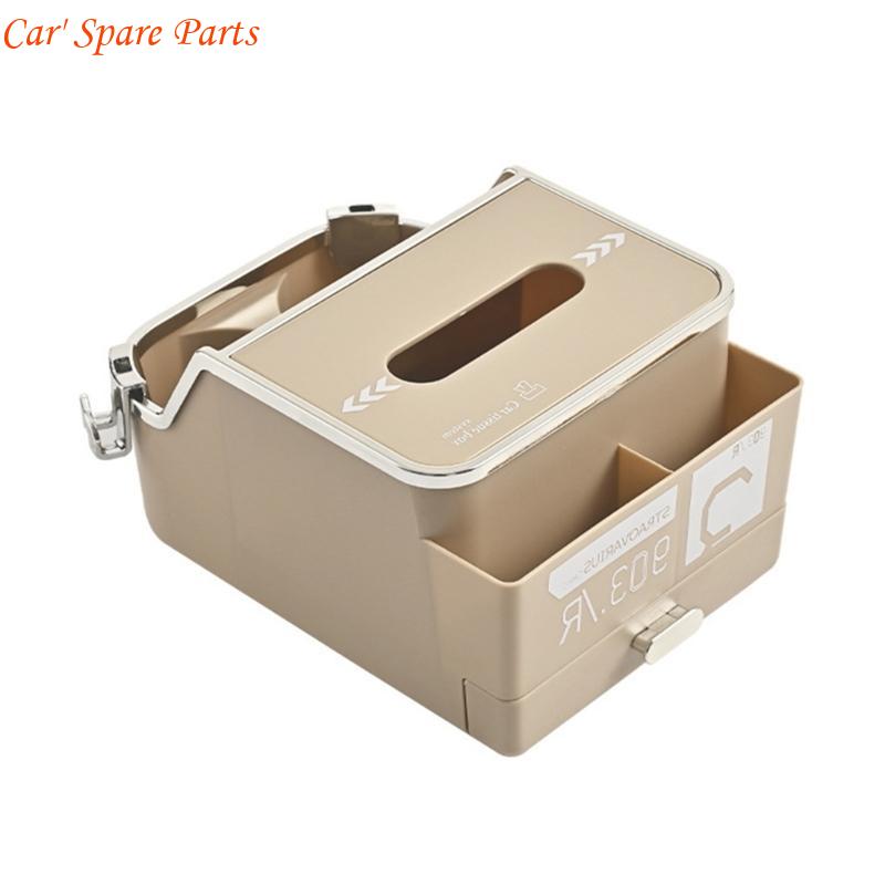 Y4UA Car Holder Storage Case Coffee Cup Drink Bottle Stand Tissue Holder Cup Holder