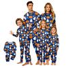 Familien-Passendes Halloween-Print-Loungewear-Set mit Langarm-Oberteil und Hose für Damen, Herren und Kinder