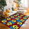 Cartoon Anti-Slip Mat for Kids, PC Gamer, 3D Gaming, Splatoon Rug, Home Carpet, Living Room, Bedroom, Sofa, Doormat, Area Decor1