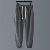 Men's Summer Fat Pants Large Size 12XL Ice Silk Men's Pants  Loose Straight Casual Pants Plus Fat To Increase Thin Feet