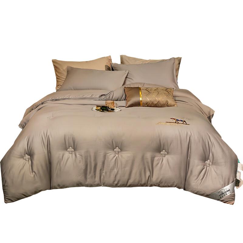 CHANSI Celestial Snow 60S Cotton Embroidered Winter Quilt