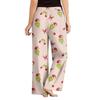 Pajama Pants, Sleepwear, Casual Drawstring Elastic Waist Pants, Comfortable Straight-leg Loose Pants