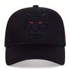 Unisex Tiger Head Embroidery Baseball Net Caps Spring and Autumn Outdoor Adjustable Casual Hats Sunscreen Hat Sports Golf Cap