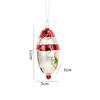 Fishing Series Christmas Tree Decoration Glass Painted Home Scene Decoration Pendants  Home
