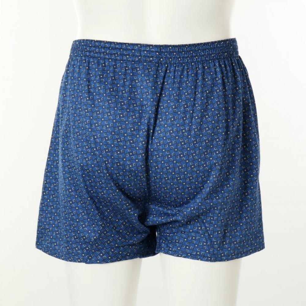 Venus 100  Cotton Geometric Print Magic Mesh Trunk Vmp1978m