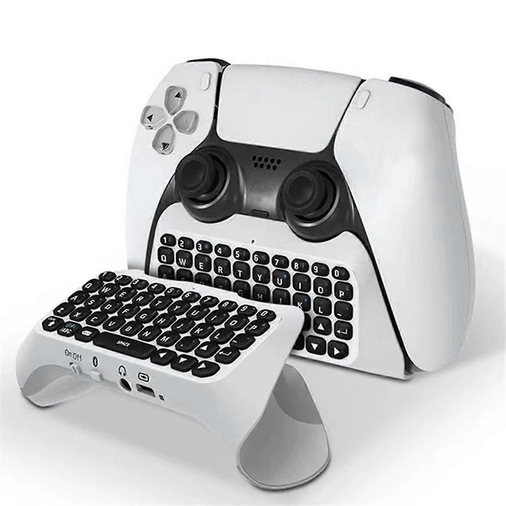 Wireless Keyboard for Console Bluetooth External Keyboard for Playstation5 ChatPad Bluetooth Keyboard