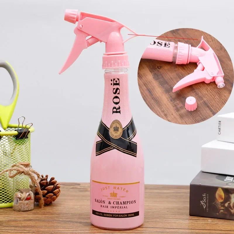 

280ml Hair Spray Bottle Plastic Salon Water Spray Bottle Hair Hairdressing Fine Mist Water Spray Bottles DIY Salon Barber Tools