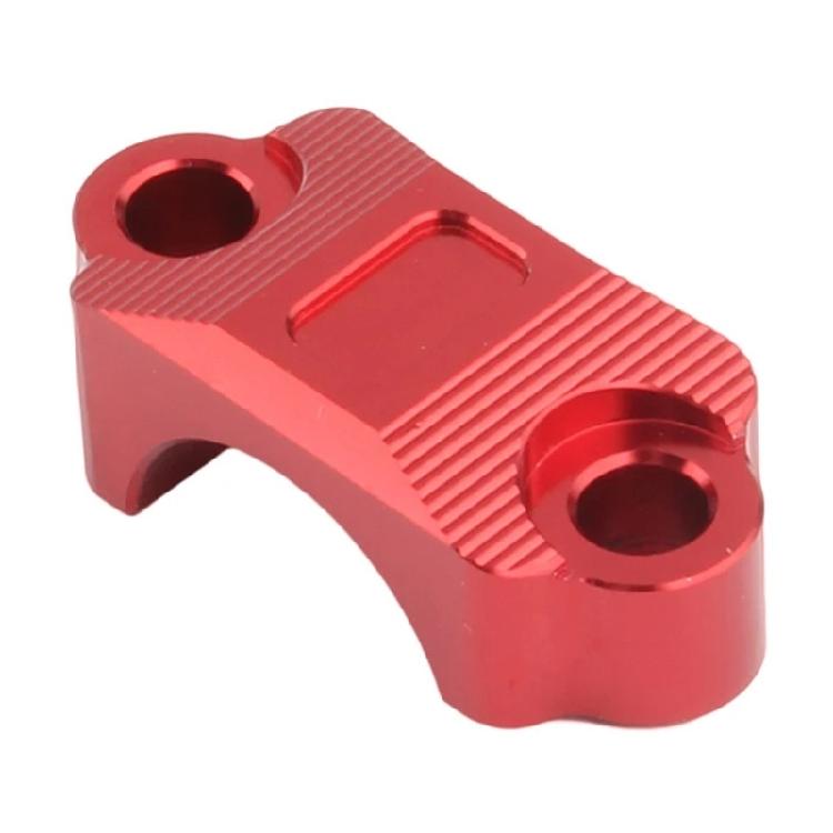 Brake Lever Holder Clamp Clutch Brake Cylinder Clamp 7/8in Dirt Bike Handlebar Clamp Cover Motorcycle Accessory