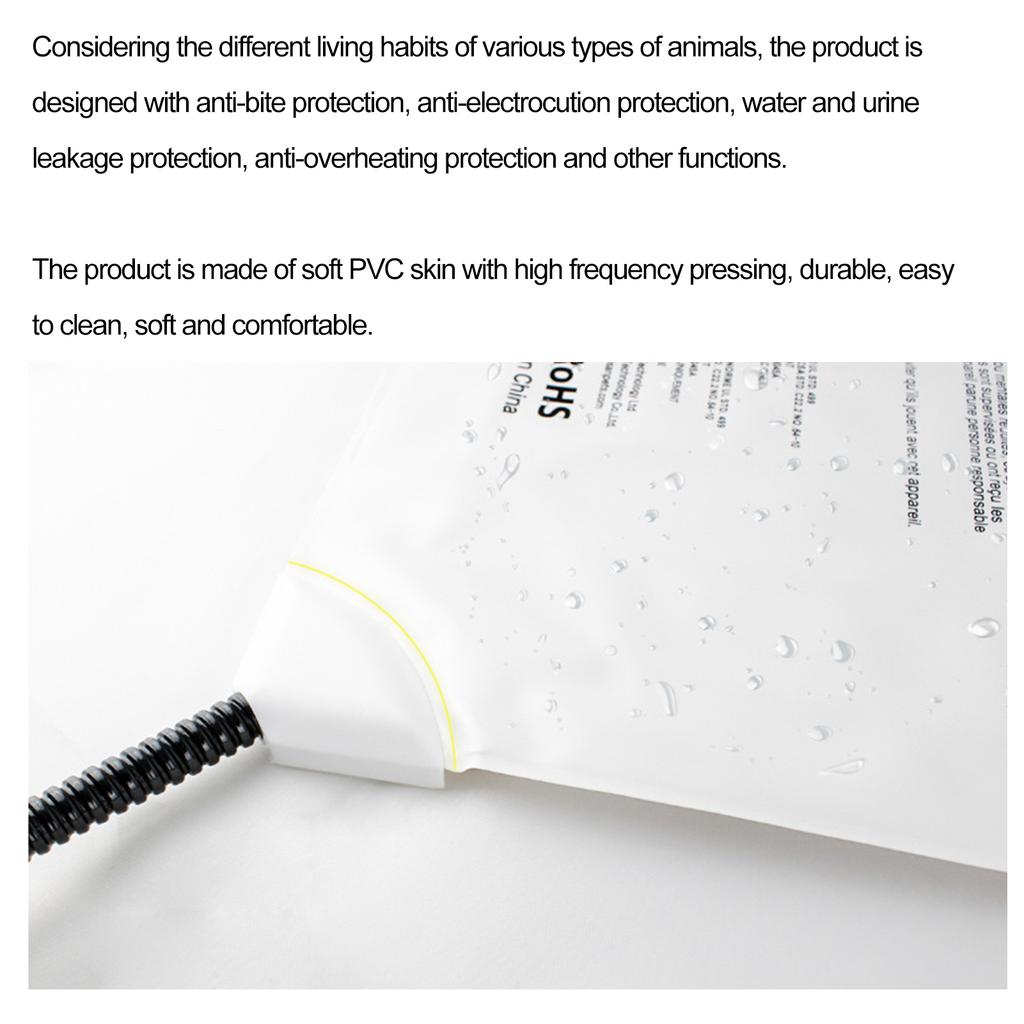 Heating Pad for Pets  Waterproof and Bite-resistant  Intelligent Constant Temperature  Suitable for