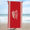 Detroit Red Wings Print Beach Towel, Large Soft Quick Dry Towel for Beach Camping Swimming