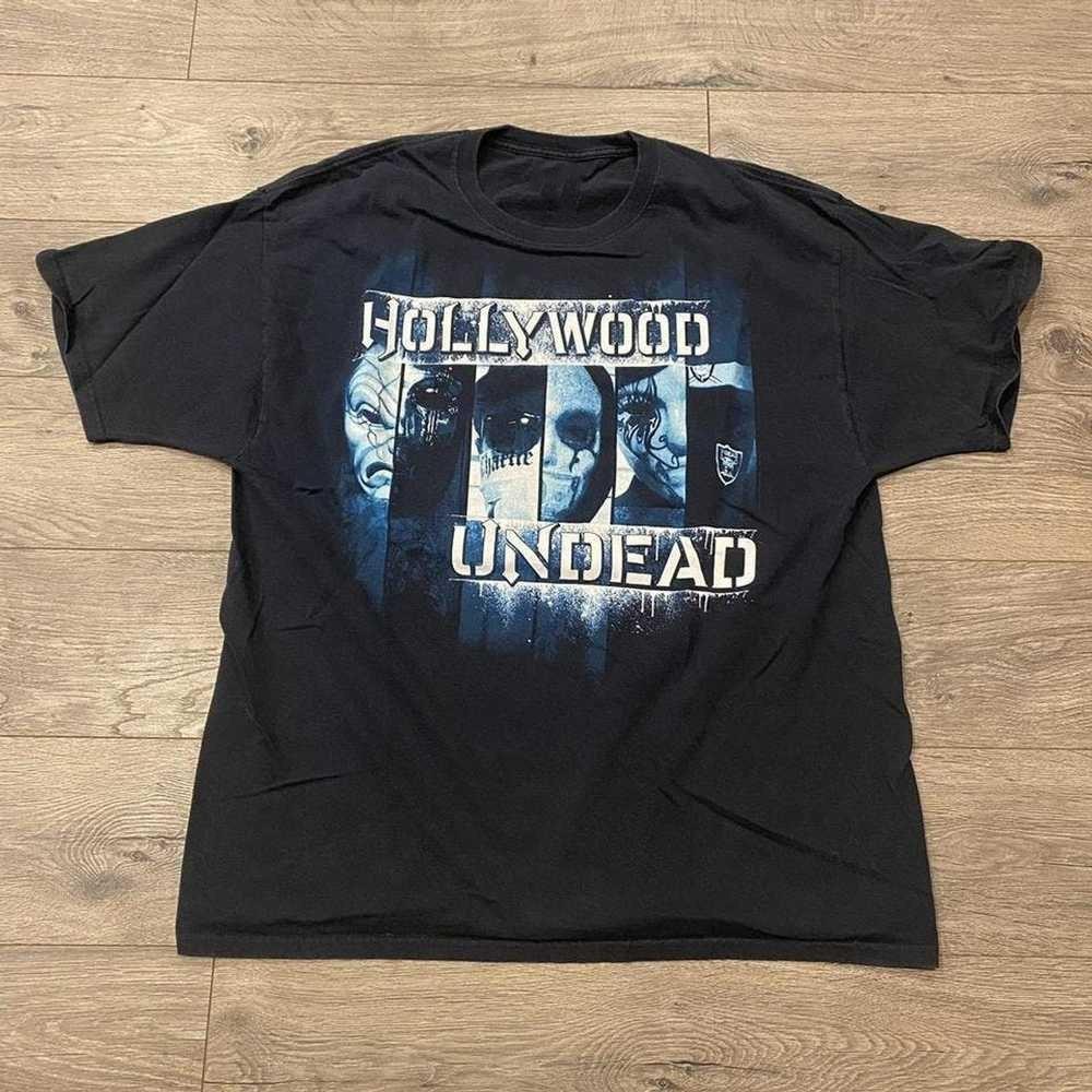 

Новая Популярная Футболка Для Фанатов Группы Hollywood Undead Унисекс Все Размеры LW306 Унисекс Футболка M