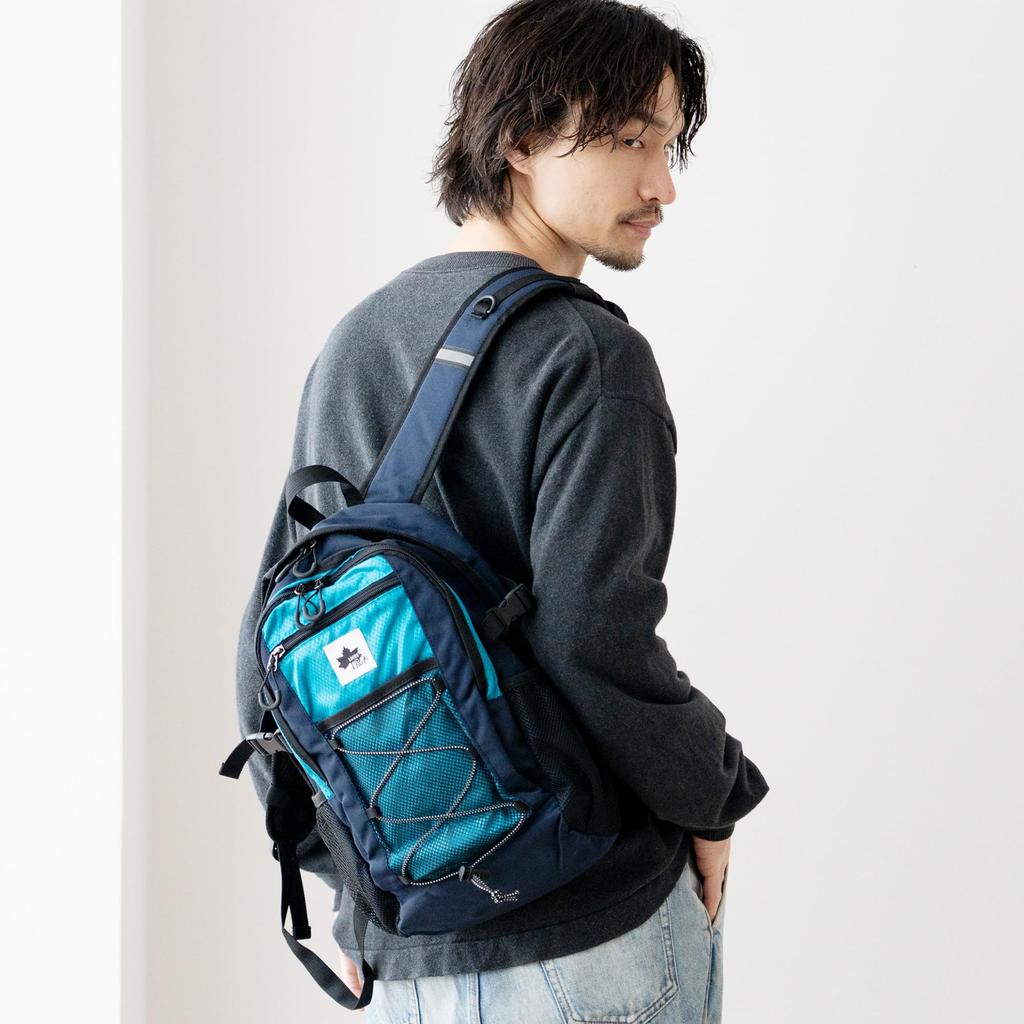 Logo Spark Daypack Backpack, Casual, Bungee Cord, Hiking, Walking