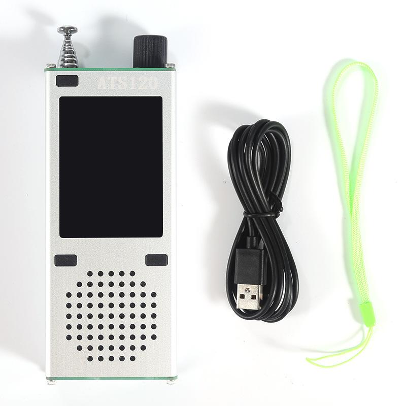 Receptor de Rádio FM com Tela Sensível ao Toque e Transmissor de Áudio ATS120