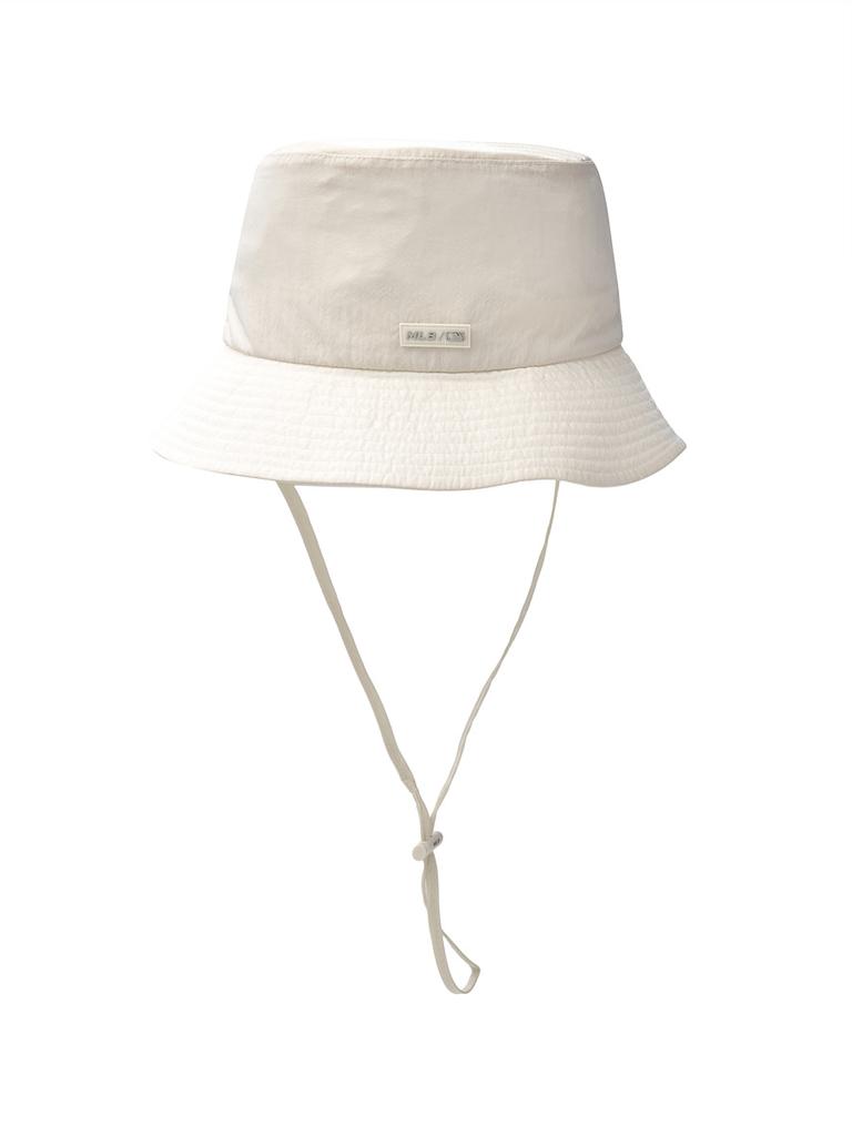 Emelbi Gorpcore Lightweight Nylon Safari Bucket Hat Ny (Cream)