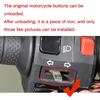 Mototcycle CNC Switch Button Turn Signal Switch Key Cap For Royal Enfield Meteor 350 2020 2021 650