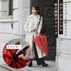 Marna Shupatto and Long Suitable for Rain or 16 Roasted P615BR Umbrella, Women's Men's, Buttonless, Umbrella, Unisex, Shine, Water-Repellent, Ribs,