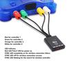 Trådløs kontrolleradapter Støtte 4 spillere Bluetooth-kontrollerkonverter for N64-konsoll for PS3