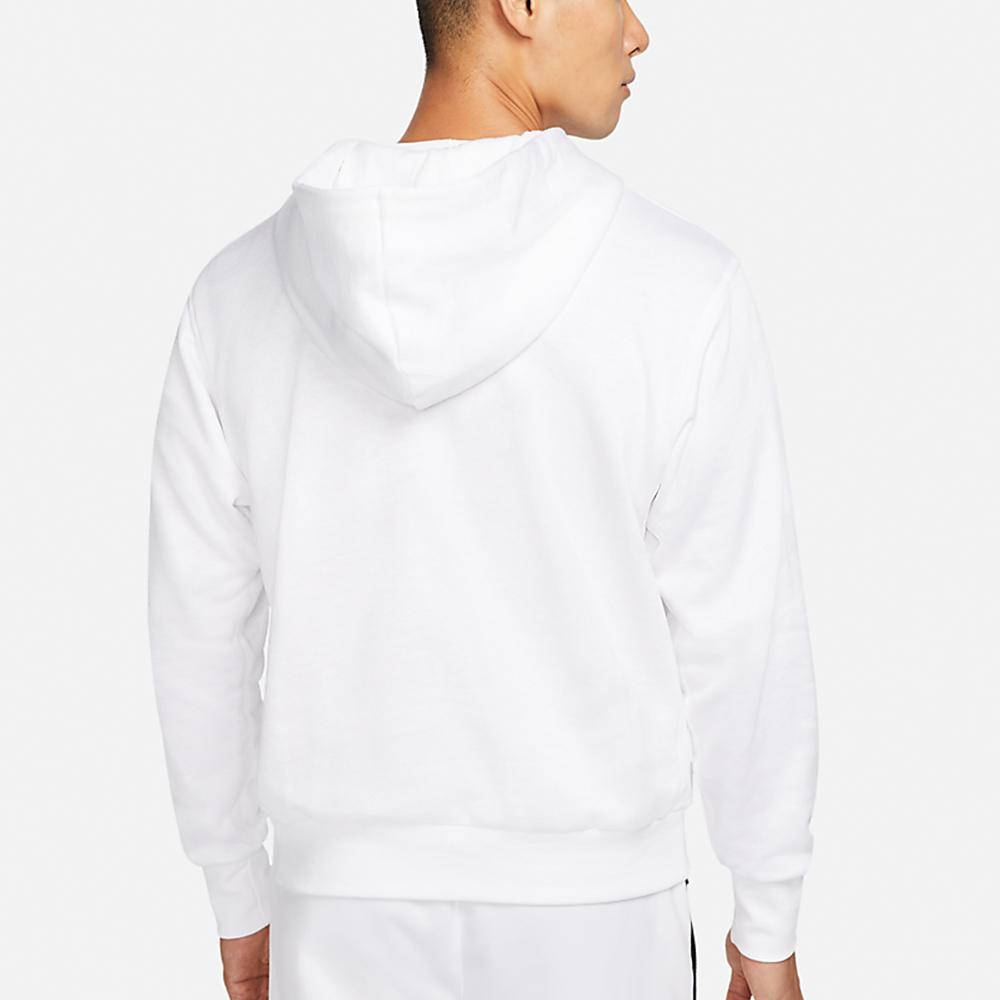 Nike Premium Casual Sport Knit Pullover Hoodie Men Tops White DA5990-100