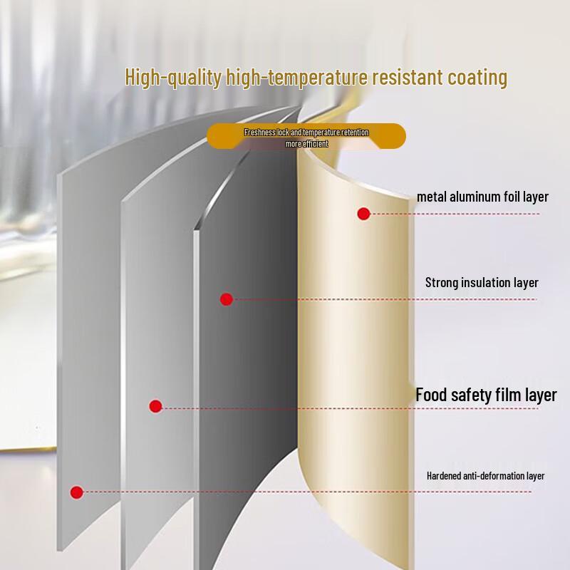 Disposable Aluminum Foil Food Containers with Lids