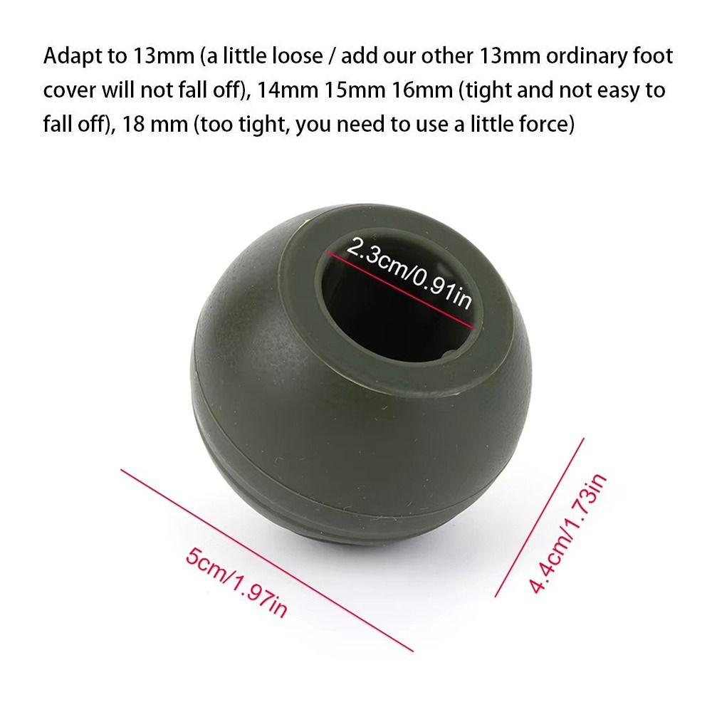 1/4Pcs Wear-resistant Leg Protectors Anti-slip Ball Foot Covers Durable Moon Chair Leg Covers