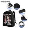 Demon Slayer Backpacks Kimetsu No Yaiba Nezuko Awakened Demon Daypack  Mochila Office Work Retro Washable Rucksack