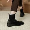 Fashion 2025 New Autumn Women Boots Chelsea Boots Genuine Leather Women Shoes Winter Retro Ankle Boots Leather Ladies Shoes Cowhide
