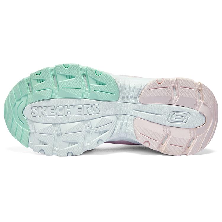 Skechers Windy Plush Boots Adjustable Comfortable Fleece Mid-Top Casual Shoes Kids boots White Purple Green 302528L-NTMT