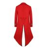 2022 Medieval Gold Trim Swallowtail Coat Halloween Costume