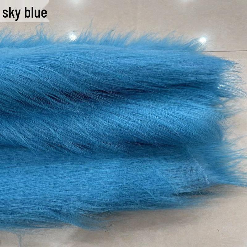12cm Plüschstoff für DIY-Baumwollpuppenkostüme und Upcycling-Projekte
