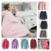 Warm And Cozy Oversized Blanket Hoodie For Adults And Kids With Giant Pocket