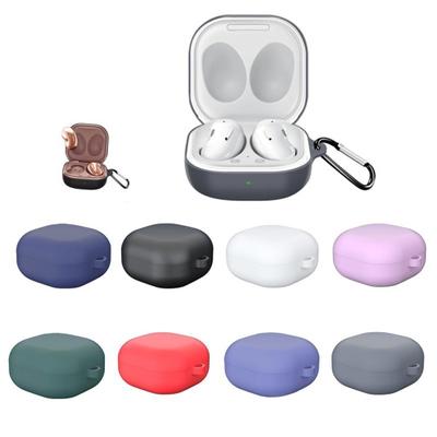 Earphone Cover Anti-scratch Soft Silicone Bluetooth-compatible Headset Protective Case for Samsung Galaxy Buds 2/Live/Pro