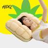 Soft Cushioned Sleeping Pillow Pineapple Bun Pillow Fluffy Quilted Bed Cooling Marshmallow-Soft